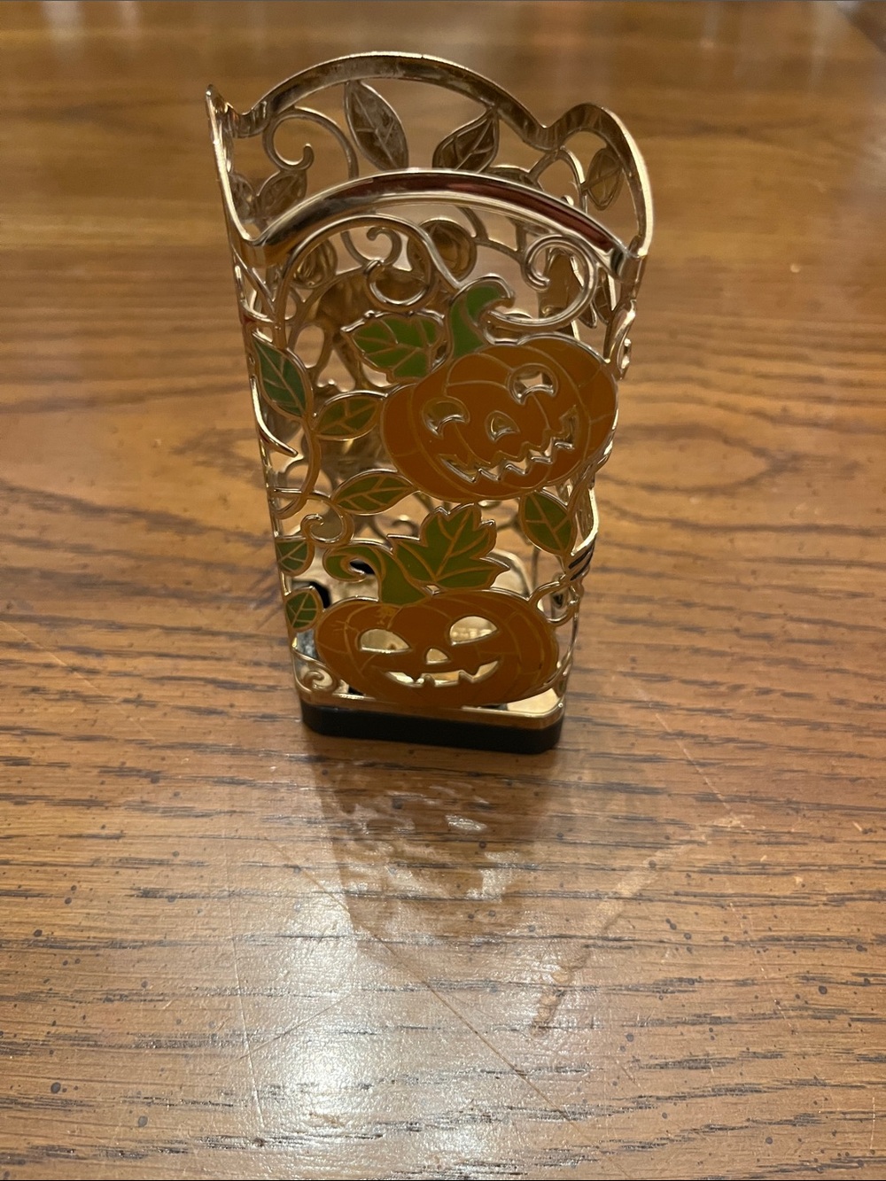 Bath & Body Works Stained Glass Jack o Lantern, Skull, Raven, Rose Soap Holder
